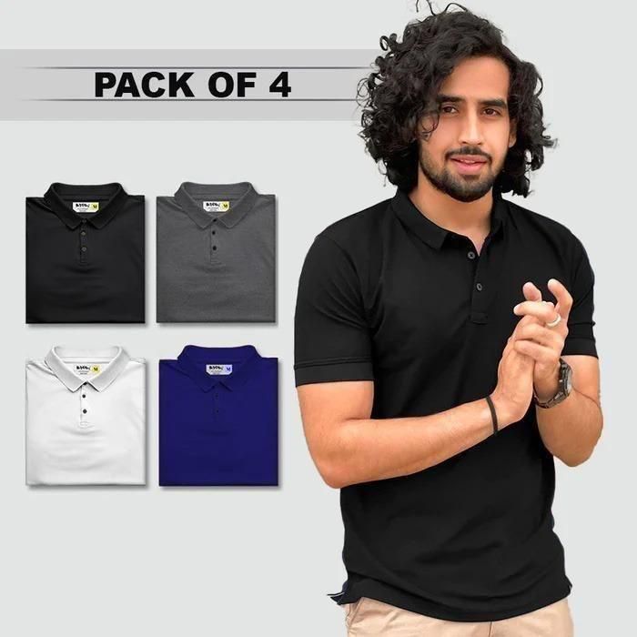 Half Sleeves Men's T-Shirt Combo