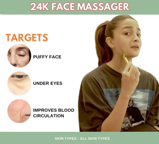 Golden Energy Face Massager