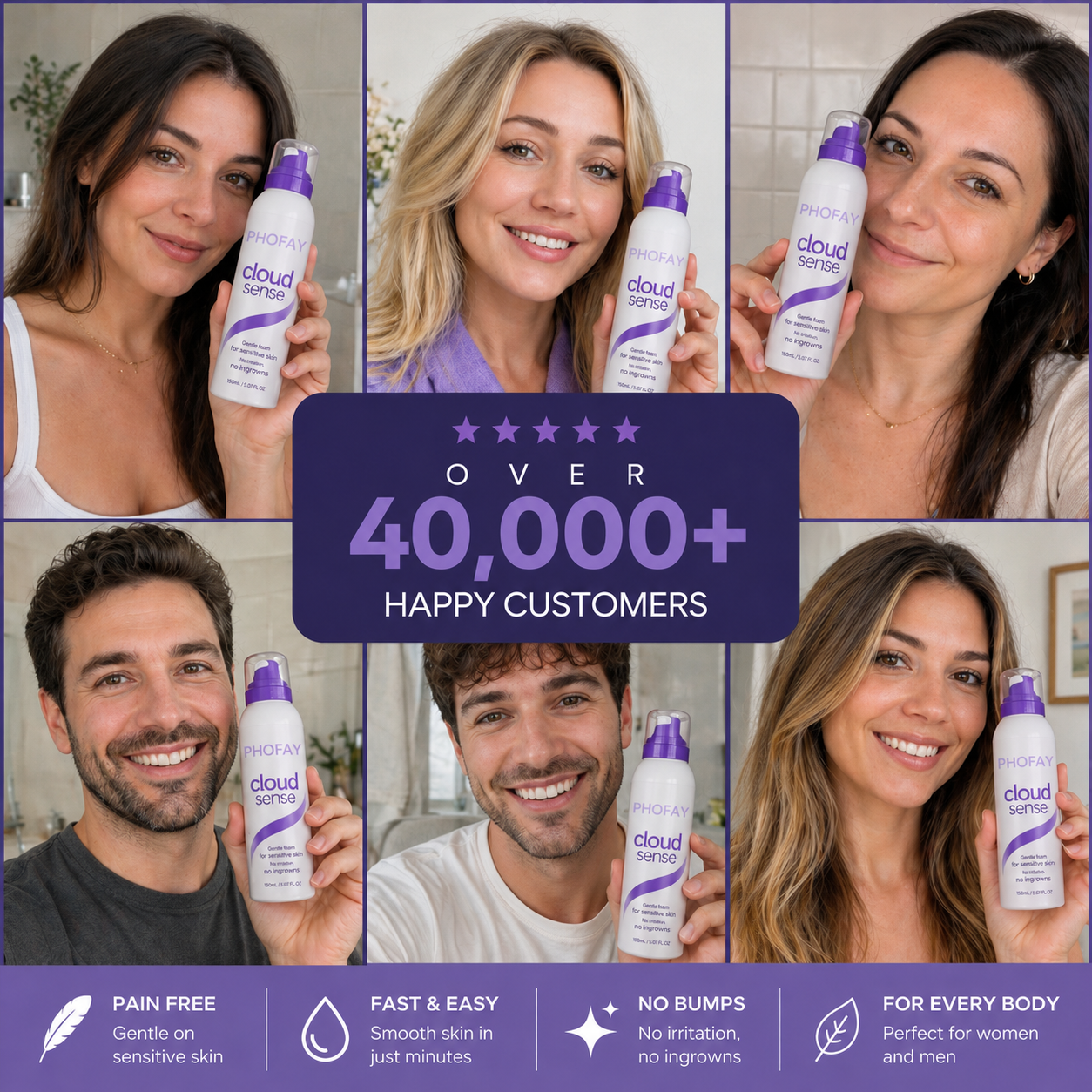 Pain Free Hair Removal Spray
